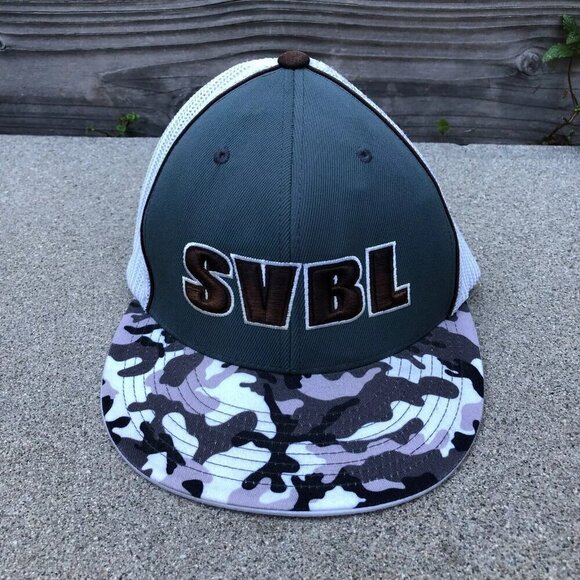 Pacific Headwear Other - PACIFIC HEADWEAR Simi Valley Baseball League Hat Men's L/XL Fitted Mesh Grey Cap